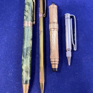 Vintage Mechanical Pencil Set: Akin-Lambert, Esterbrook, Tancraft