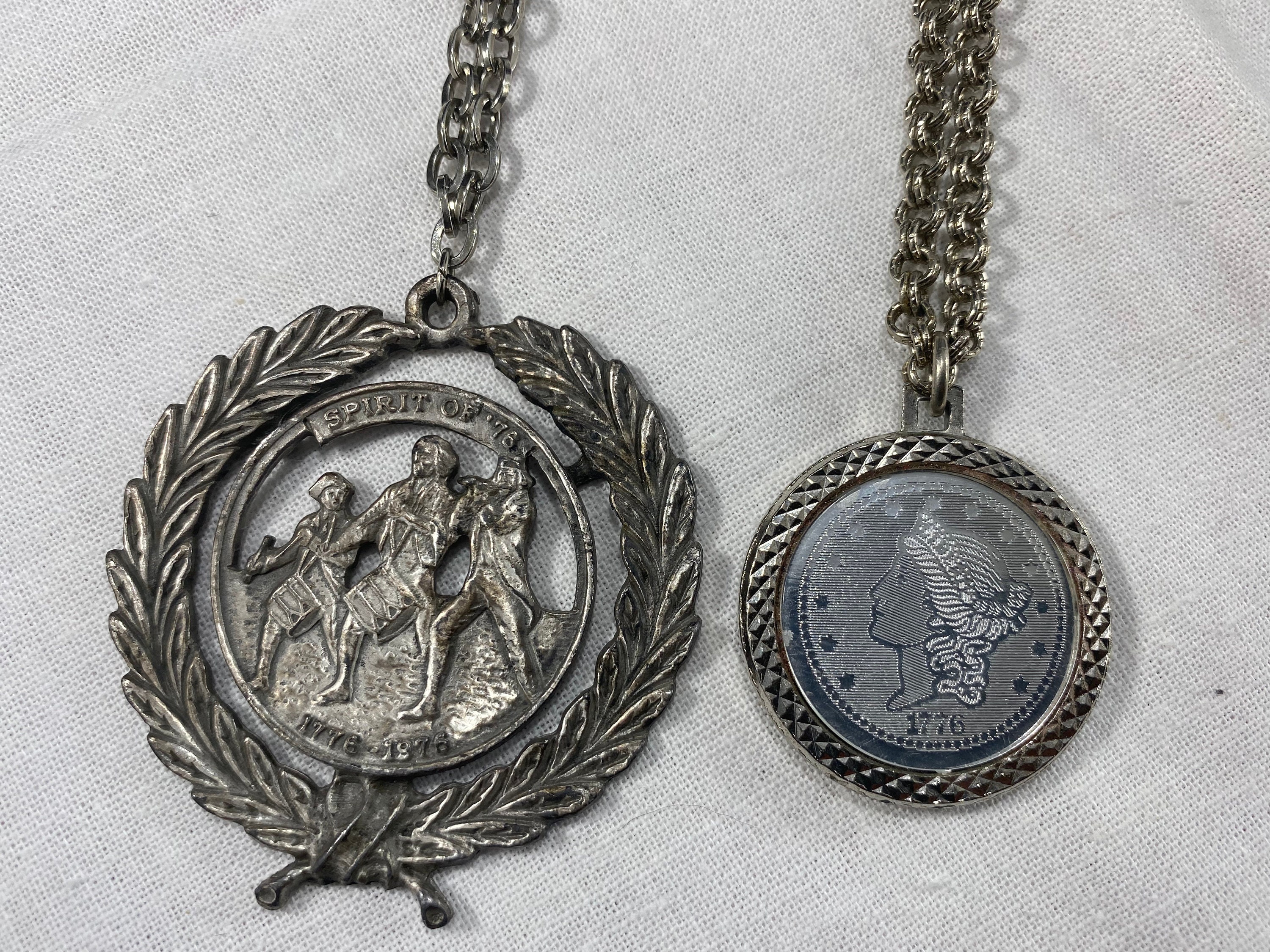 Spirit of 76 coin necklace best sale