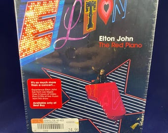 エルトン・ジョン ザ・レッド・ピアノ DVDビデオと2枚のCD NRFB - Etsy