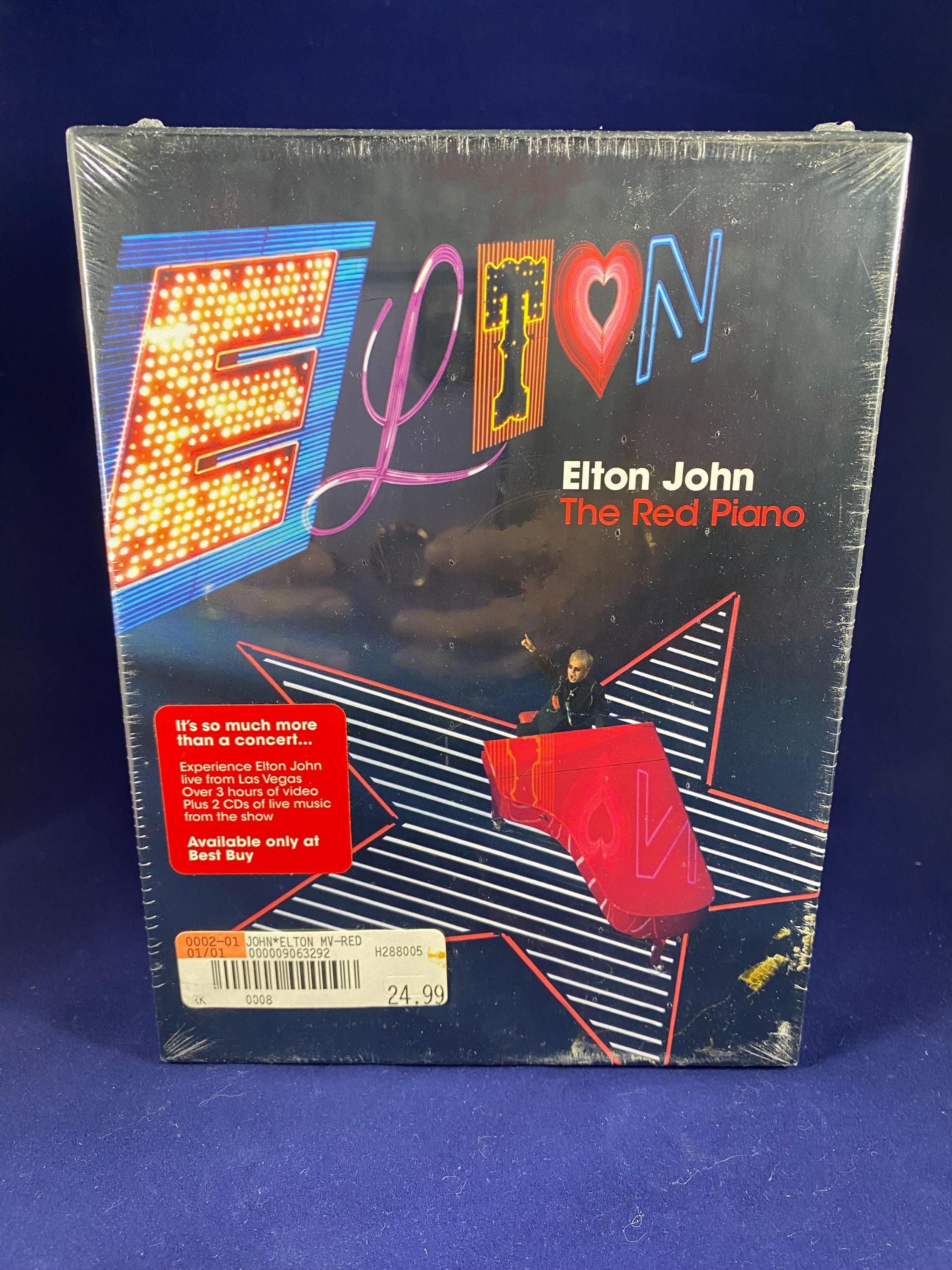 エルトン・ジョン The Red Piano DVD Elton John the Red Piano DVD Video and 2 Cd's NRFB - Etsy