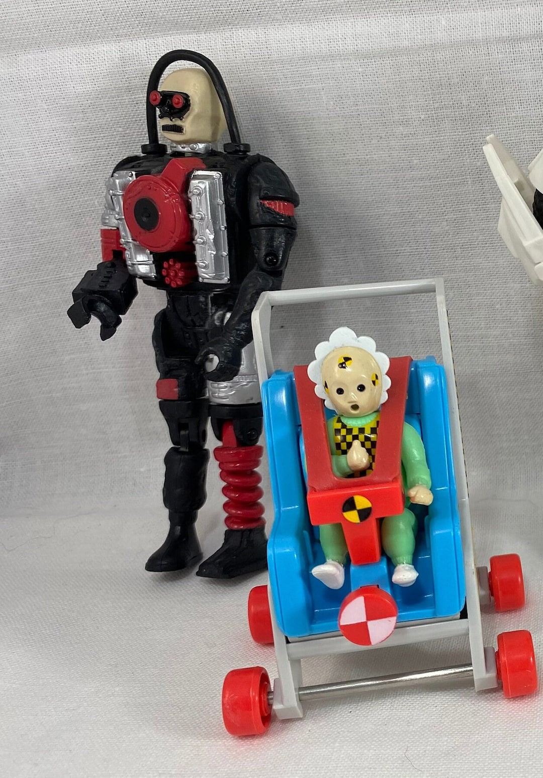 Crash Test Dummies Skid the Kid Baby Carriage and Junkman - Etsy