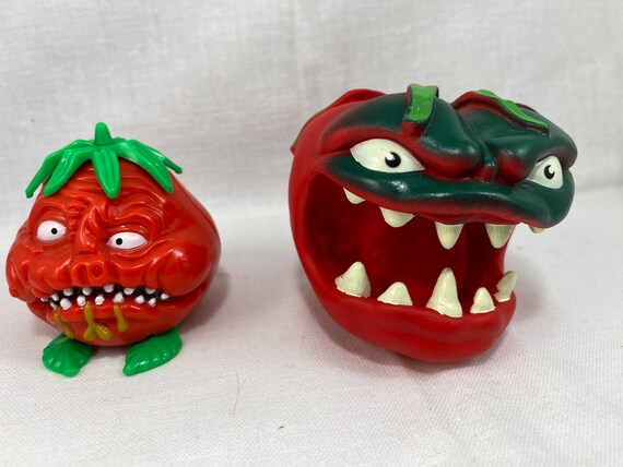 Tomacho and KETSHUK ZIPAMATO Attack of the Killer Tomatoes Figures