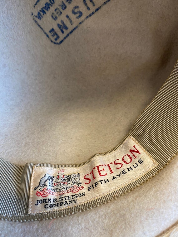 Stetson Fifth Ave 1940's Melusine Ladies Hat - image 7