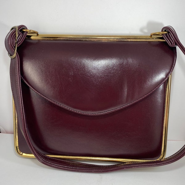 Brown Envelope 1970's Handbag Purse