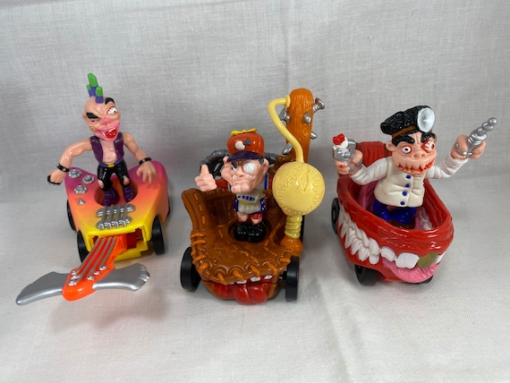 Madballs Action Figure, Mattel 1991, Dr. Decay, Spike, E.Z. Out - Etsy