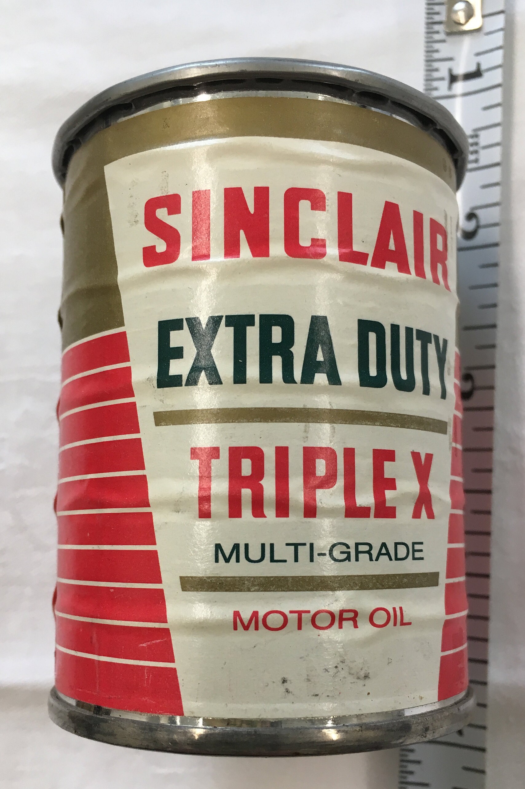 Sinclair Extra Duty Motor Oil Can Bank - Etsy