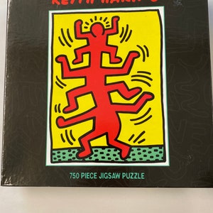 Keith Herring Growing #1 750 Piece Jigsaw Puzzle Unopened Sealed