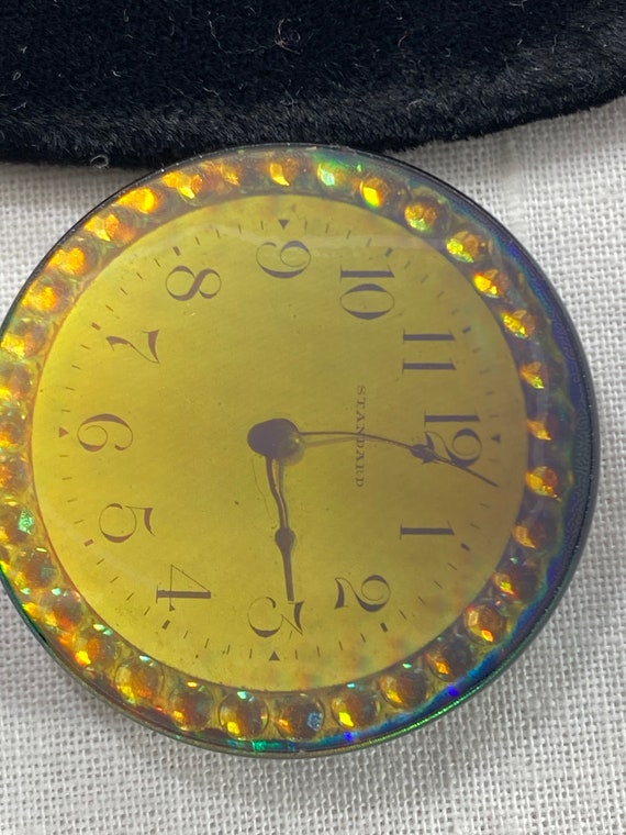 1990'S Hologram Clock Time Piece Brooches CHOICE - image 7