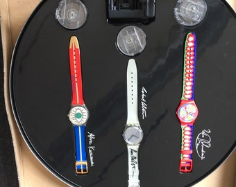 Swatch Watch 100 Years of Cinema Boxed Set - Etsy UK