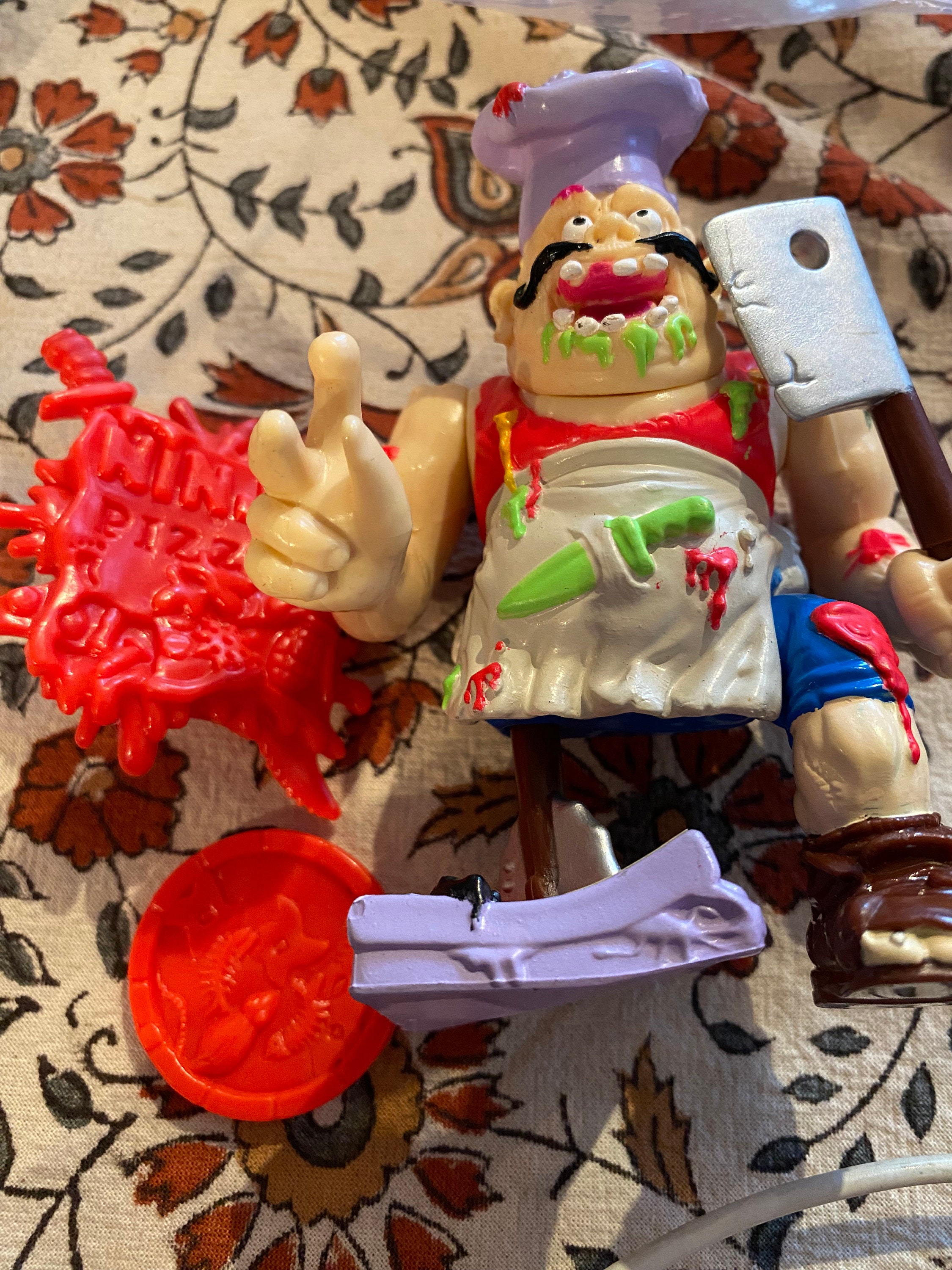 TMNT Pizza Face Antrax Toxic Crusaders Bonehead Dr. Killemoff