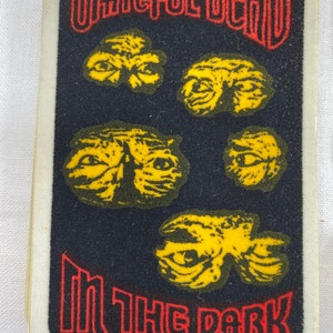 Grateful Dead In The Dark Flocked Sticker