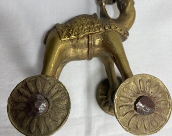 Brass Temple Toys Set of 3 Camel Elephant Horse - Etsy