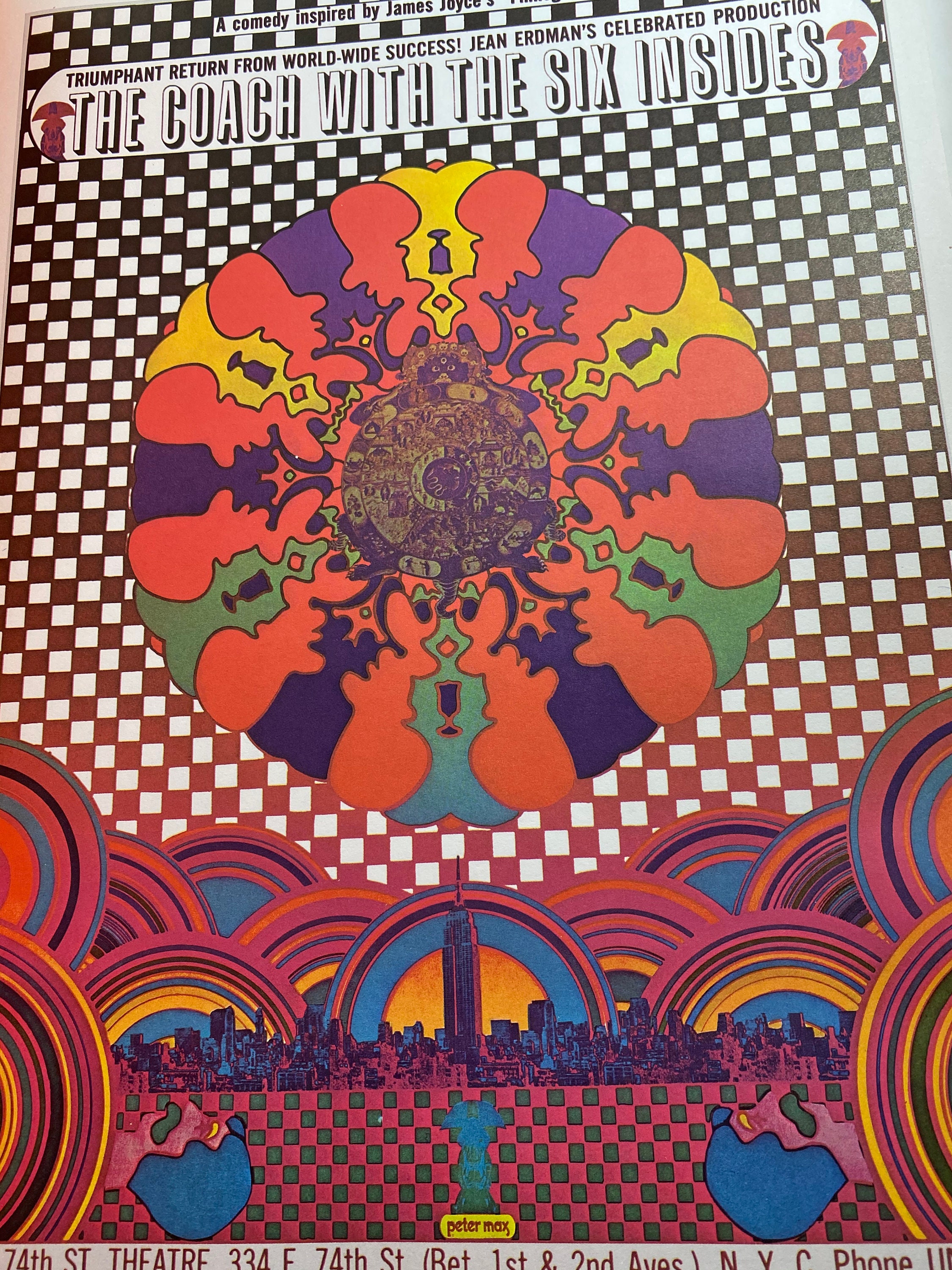 Peter Max Super Poster Book 1971 - Etsy