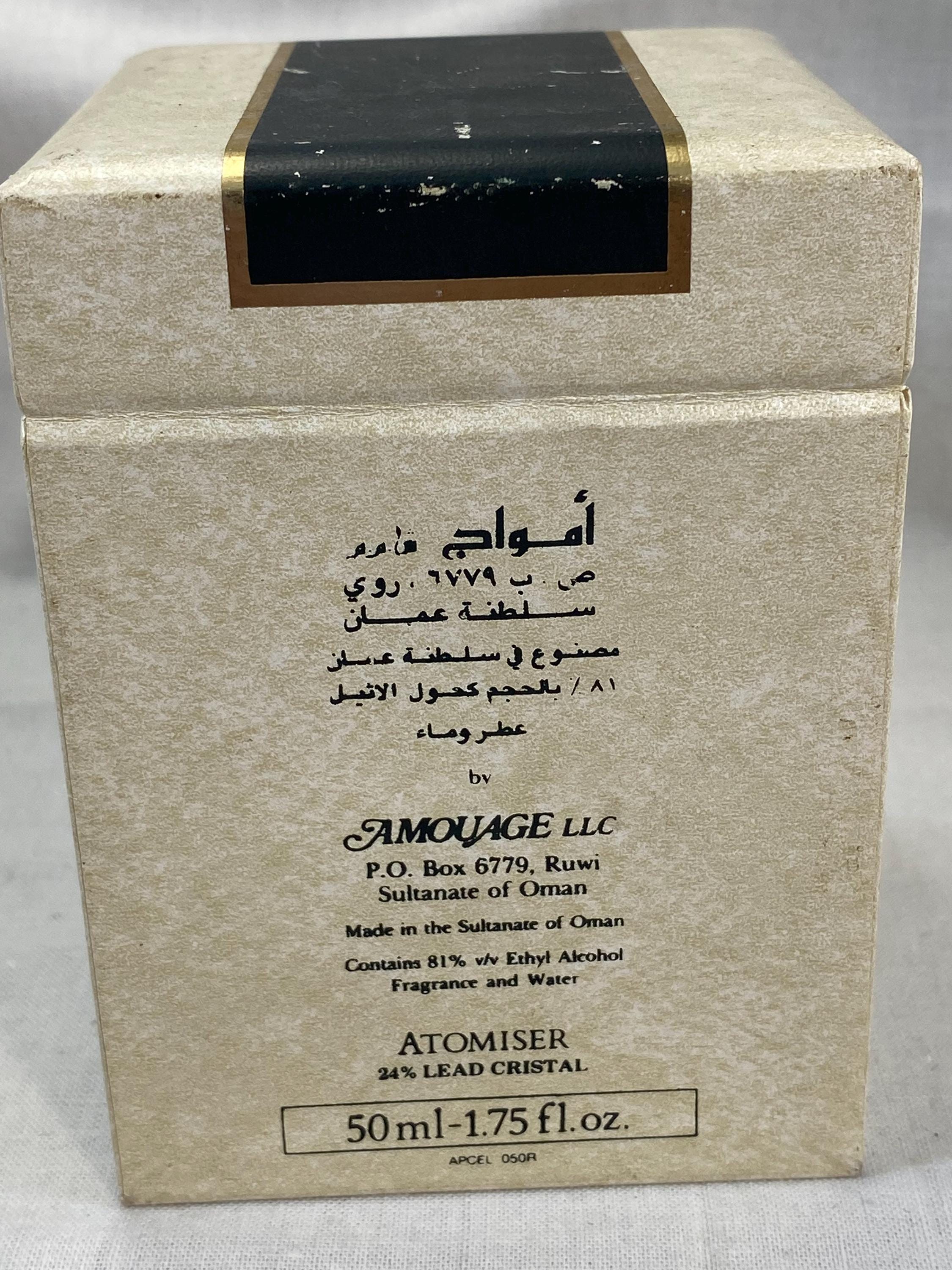 Amouage Cristal Eau De Toilette 1.75 Ounces 50 Ml - Etsy