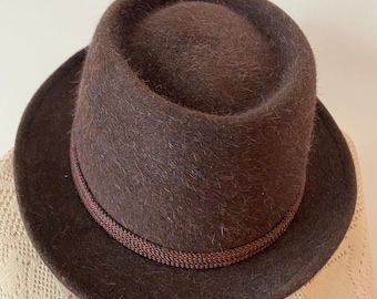 Vintage Borsalino, Size 7 1/2, Vintage Fedora Hat, 1990s Vintage Borsalino, Size 7 1/2, Vintage Fedora Hat, 1990s