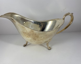 Versilbert Footed Sauciere Sauciere