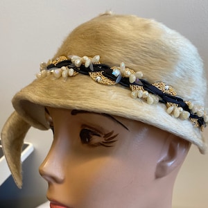 Stetson Fifth Ave 1940&#39;s Melusine Ladies Hat