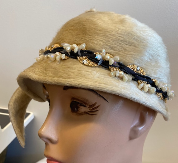 Stetson Fifth Ave 1940's Melusine Ladies Hat - image 1