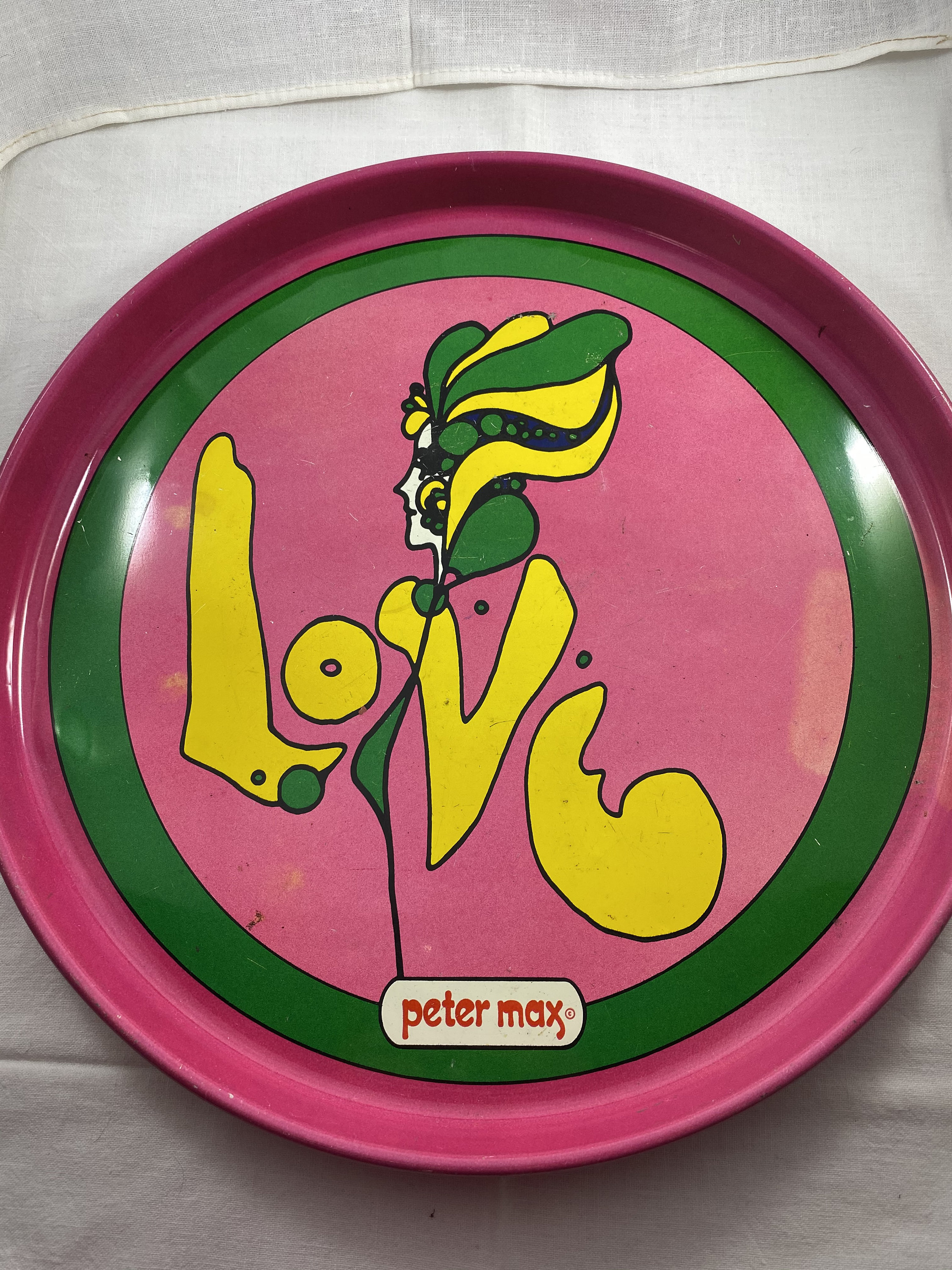 Peter Max Trays - Etsy