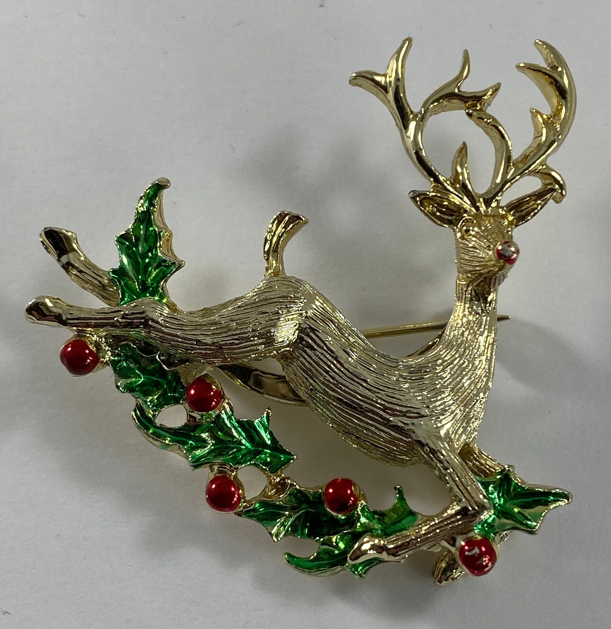 Reindeer brooch sale