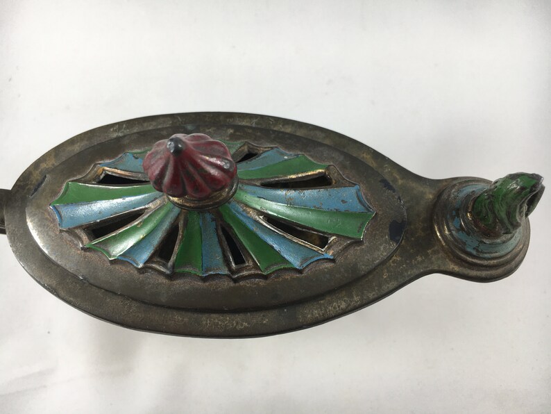 Cast Metal AladdinsGenie Lamp Incense Burner