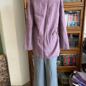 Men's 1970's Mauve And Grey Leisure Suit