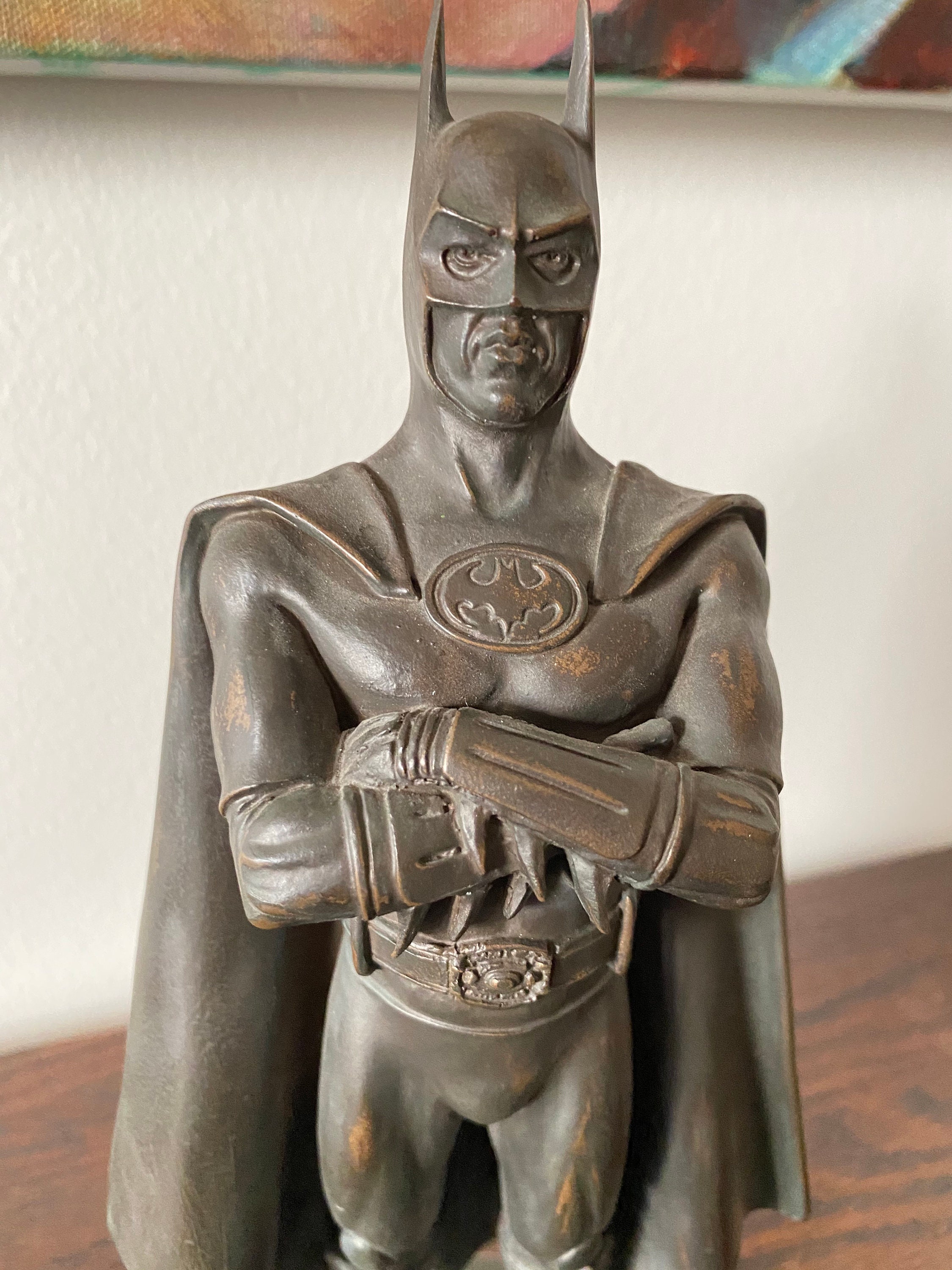 Michael Keaton as Batman 1989 Statue by Kent Milton - Etsy Finland