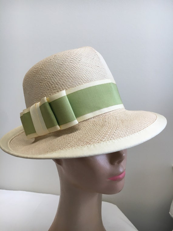 Mr. Paul Tan Panama Straw Sun Hat - image 1