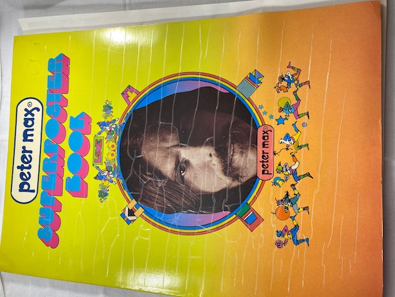 ピーター・マックス ポスター 1971 ヴィンテージ Peter Max Super Poster Book 1971 - Etsy