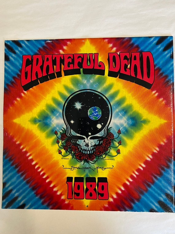 Grateful Dead 1989 Steal Your Face Calendar Vintage New Tye Dye - Etsy