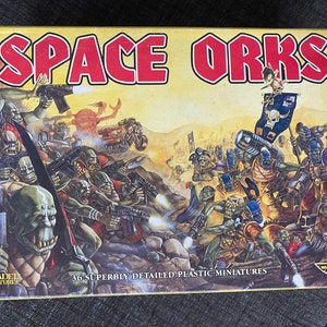 Lot De Figurines Warhammer 40K Orks - Métal - Marque Citadel Games Workshop - Occasion