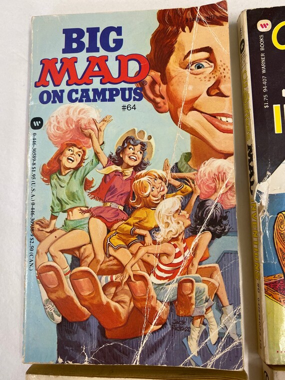 Mad Magazine Paperback Books - Etsy