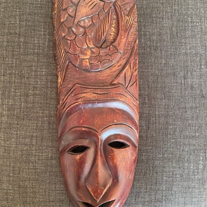 Large African Wooden Mask