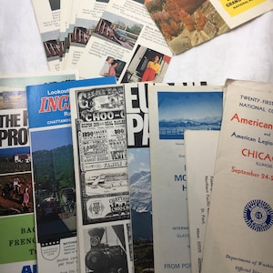 Northern Pacific Northwestern Great Northern Railroad Brochures