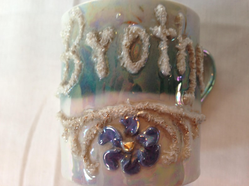 Altenburg Saxony Lusterware Brother Cup