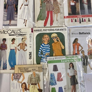 8 Vintage Patterns 1980's Mccall's - Etsy