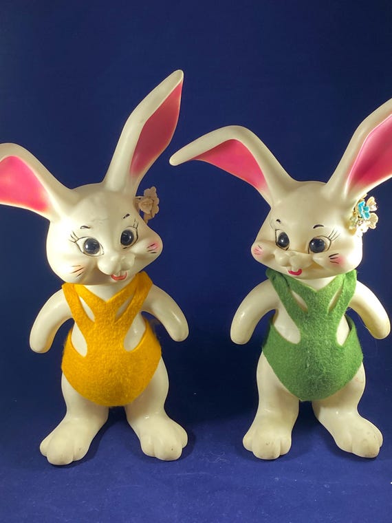 Vintage 1969 Roy Des Florida Easter Bunny Coin Bank - Etsy