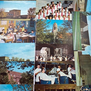 Boys Town Nebraska 1956 Carte postale Set De 16
