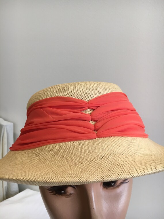 Mister Rickie Original Honey Colored Woven Straw … - image 2