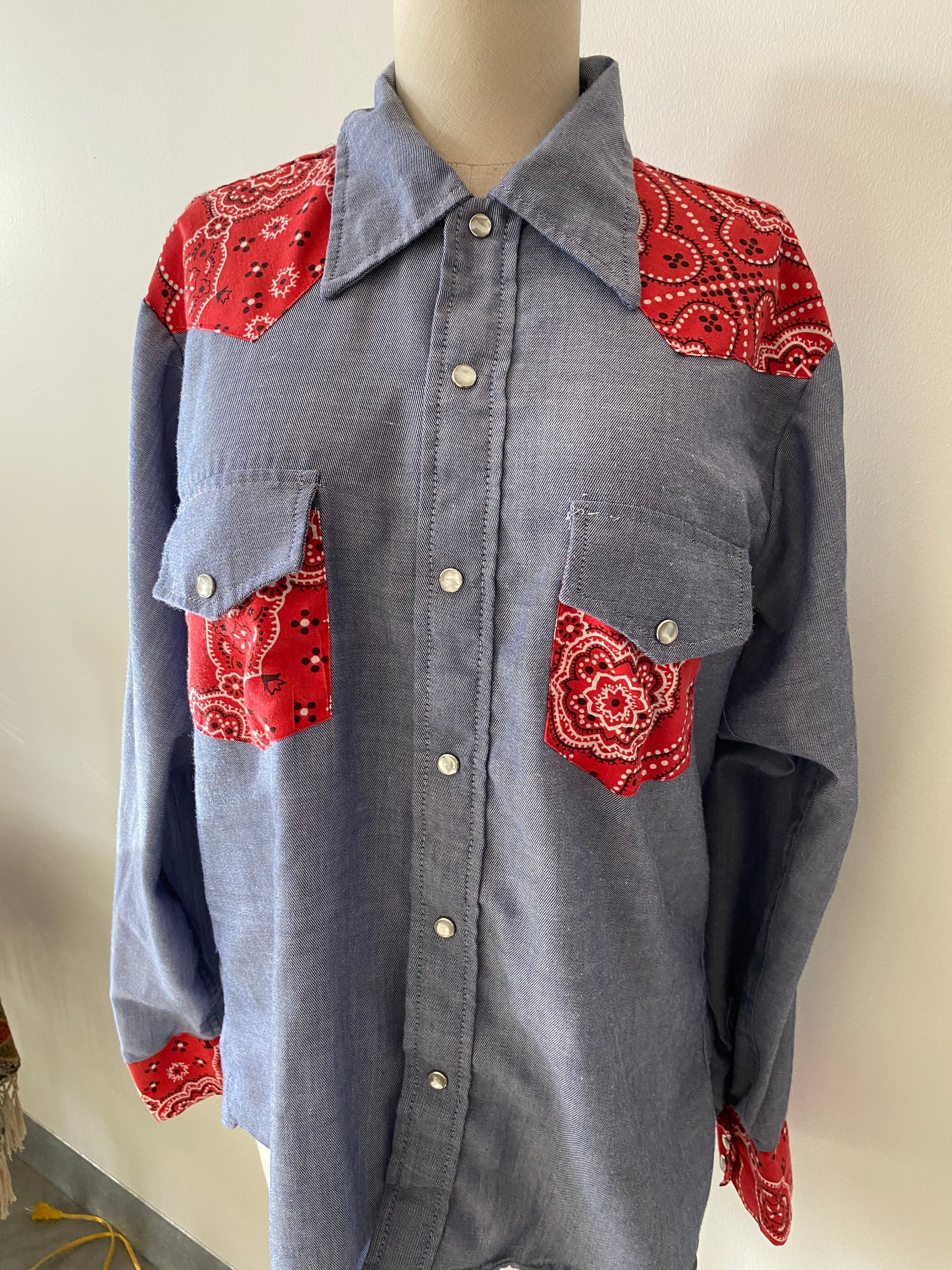 subculture DENIM WESTERN SHIRT キムタク着 subculture DENIM WESTERN SHIRT キムタク着 Southern Lover
