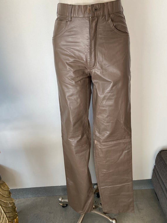 Verducci Vintage New Size 28 Taupe/Brown Leather P