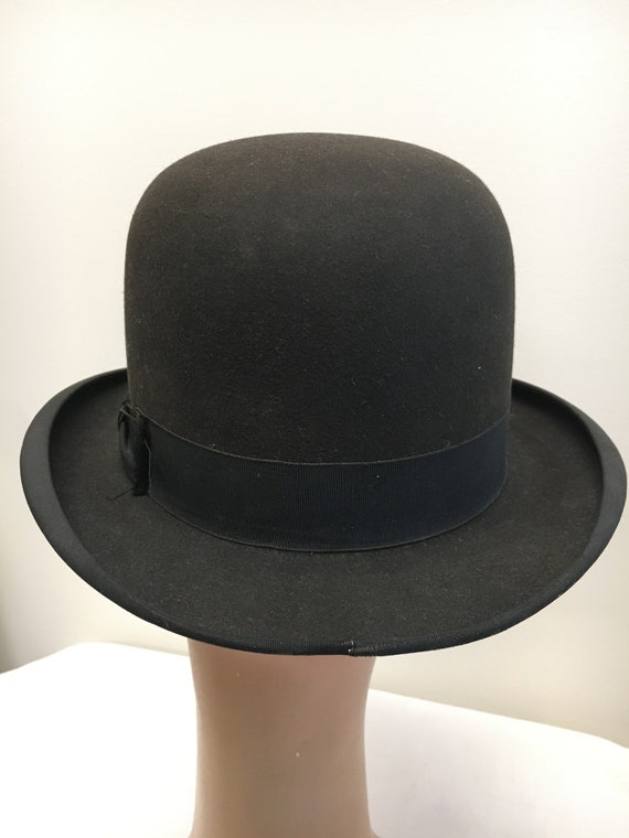 Vintage Knox New York Bowler Hat With Box Size 7 1/8 - Etsy