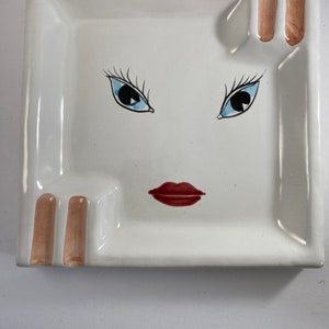 Italian Mid Century Modern Art Pottery Ashtray