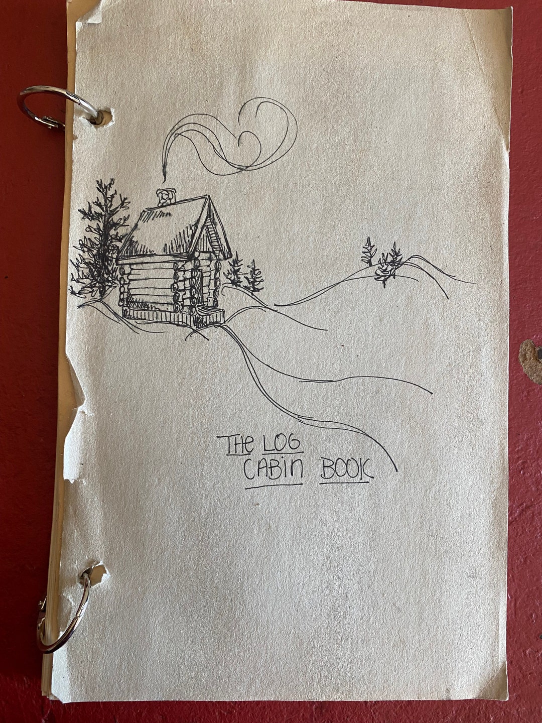 The Log Cabin Book Log Cabin Building Cloquet Minnesota Etsy