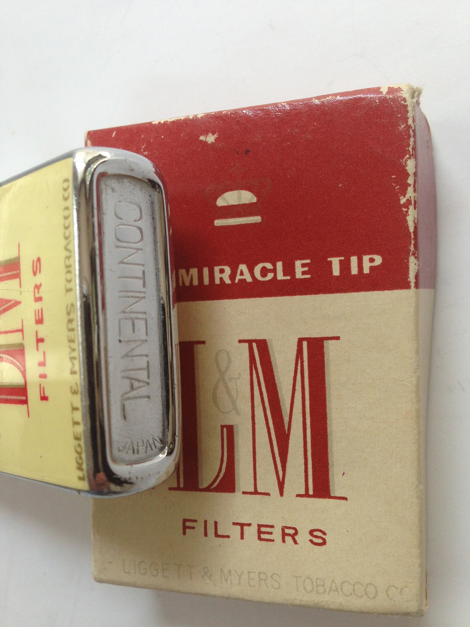 L & M Cigarette Lighter By Continental Etsy