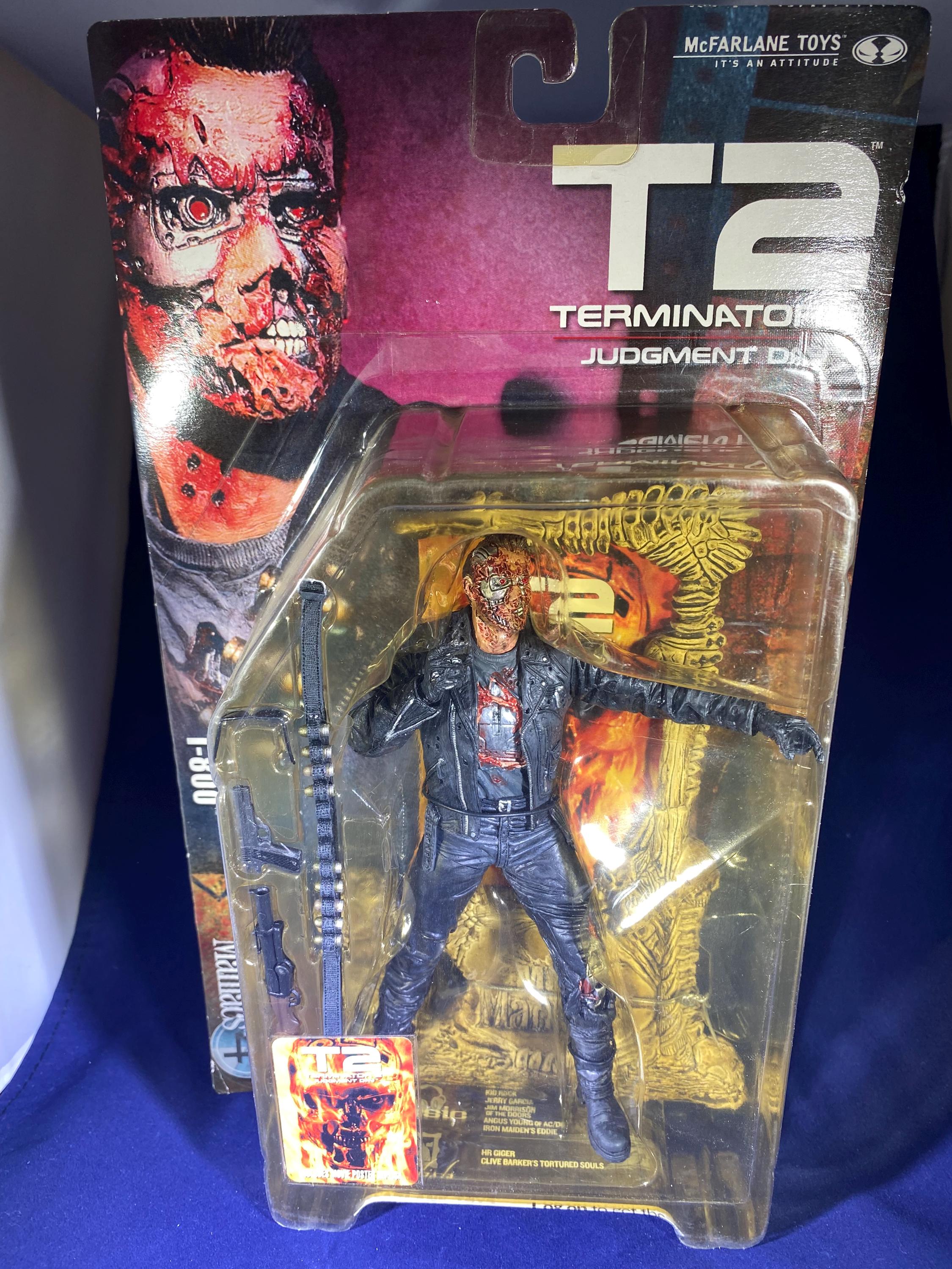 T2 Terminator 2 Judgement Day T-800 Arnold Schwarzenegger Spawn