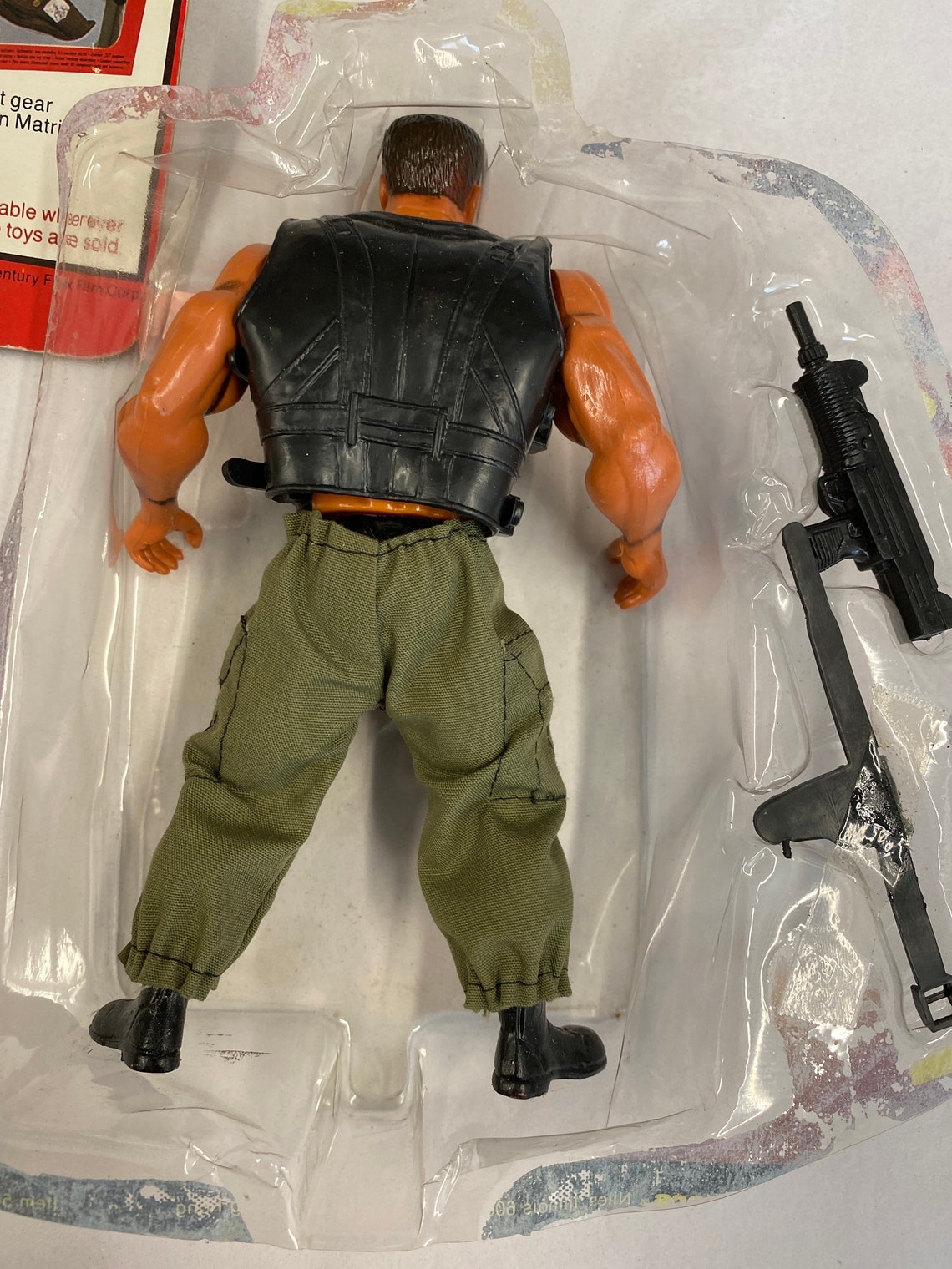 Arnold Schwarzenegger Commando Action Figure by Diamond Toy - Etsy