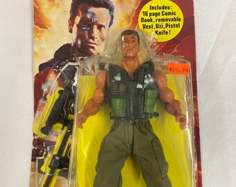 Commando (Schwarzenegger) - figurines articulées 10cm Diamond 1985 - C