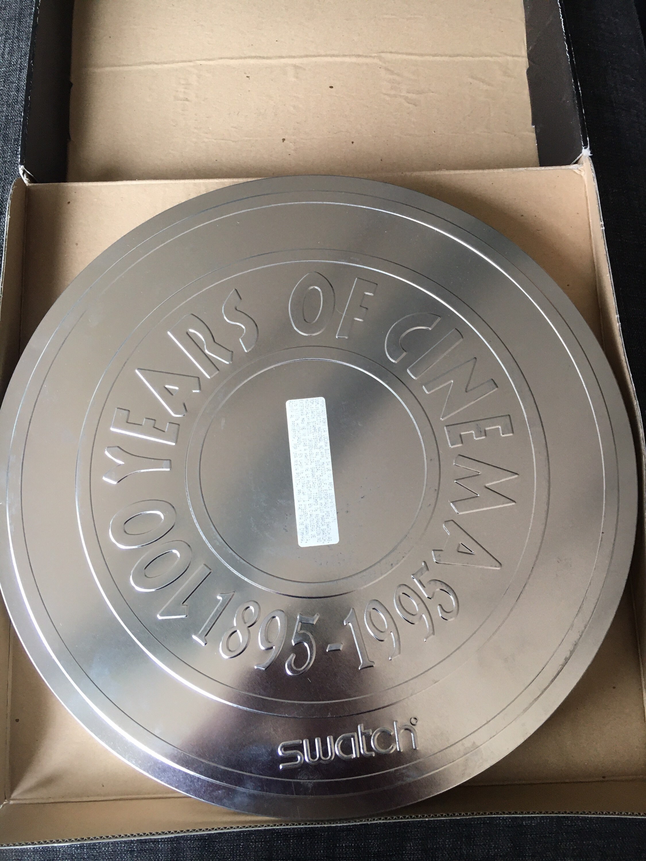 Swatch Watch 100 Years of Cinema Boxed Set - Etsy