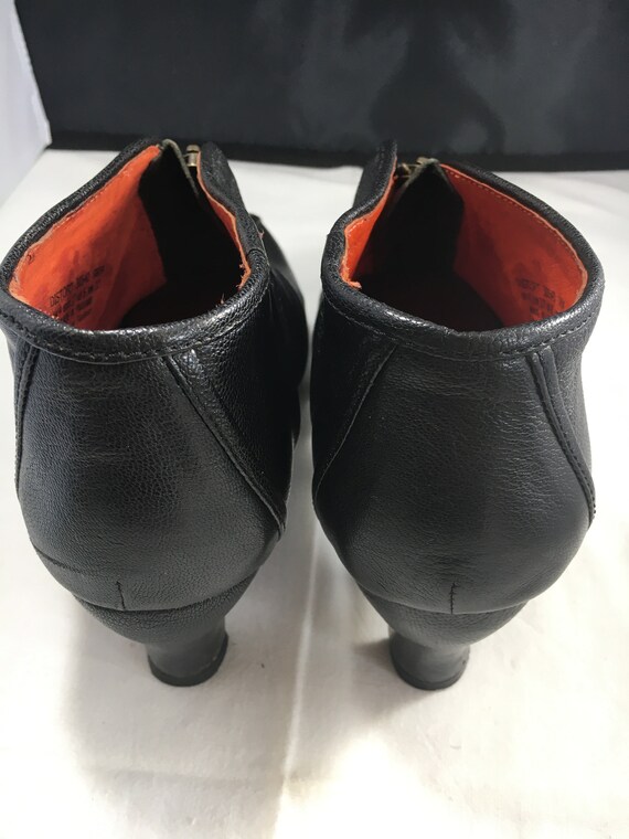 Black Booties By J Shoes Size 6 - image 3